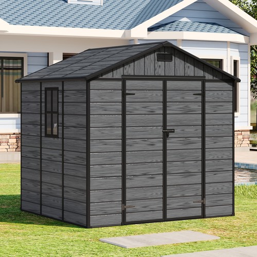 6x4 8x4 8x6ft dark - dark, wood