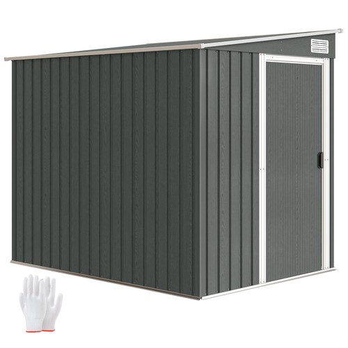Outsunny 5ft garden shed - garden,