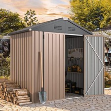 Metal Garden Shed 5x3 6X4 6X6