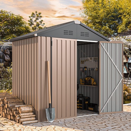 Metal garden shed 5x3 - metal, 6x4