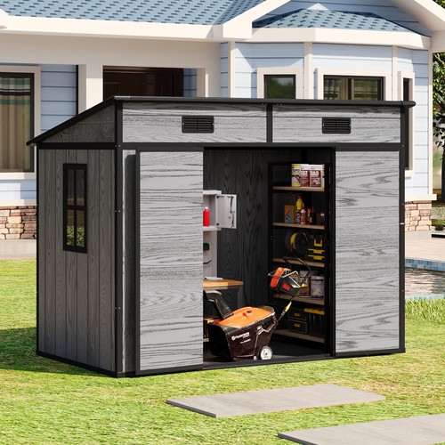 5x3 6x4 8x6ft grey - 6x4,, wood