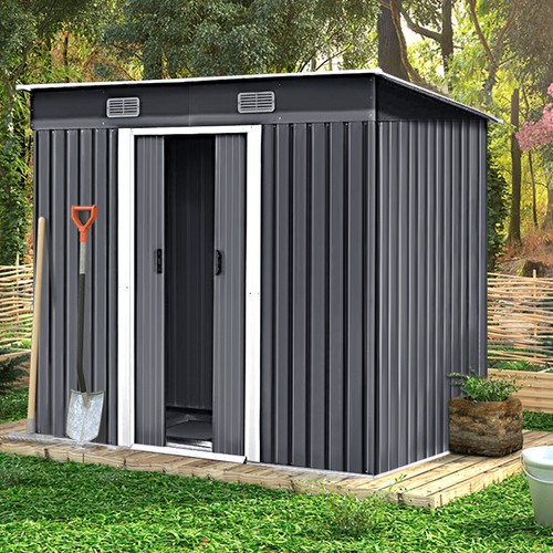 Metal garden shed - shed, x
