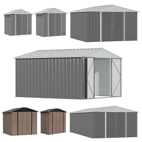 Metal garden shed 4x6 6x8 - garden,