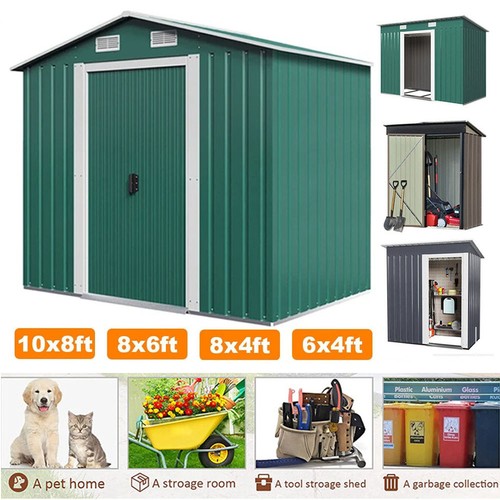 Metal garden shed 6 x - garden,