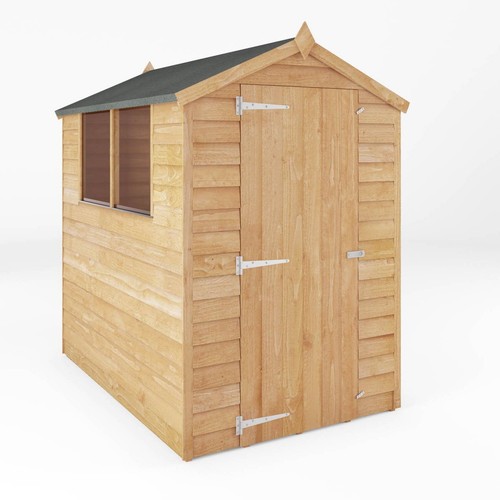 6x4 wooden garden sheds - sheds, single